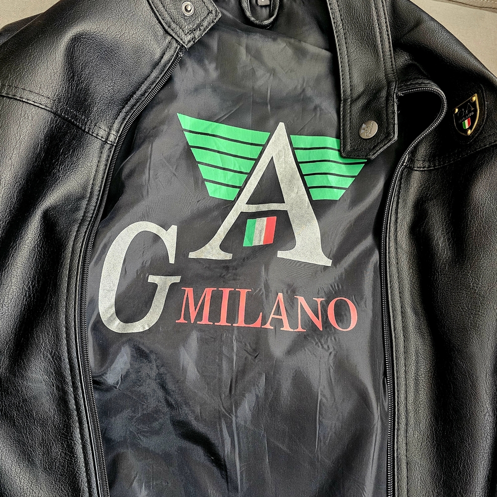 Milano Black Leather Jacket